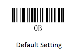 Configuration barcode