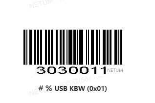 Configuration barcode