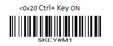 Configuration barcode