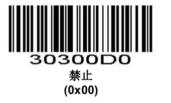 Configuration barcode