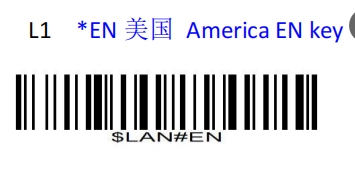 Configuration barcode