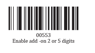 Configuration barcode