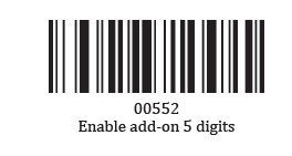 Configuration barcode