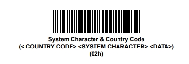 Configuration barcode