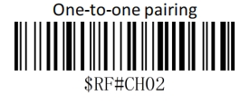 Bluetooth setup barcode