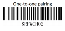Bluetooth setup barcode