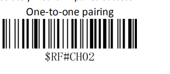 Bluetooth setup barcode