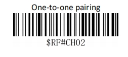Bluetooth setup barcode
