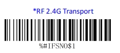 Bluetooth setup barcode