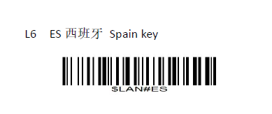 Bluetooth setup barcode