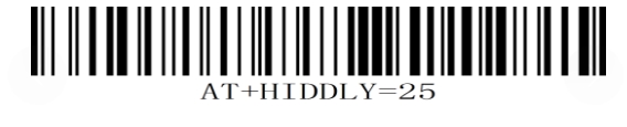 Bluetooth setup barcode
