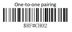 Bluetooth setup barcode