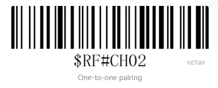 Bluetooth setup barcode