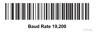 Bluetooth setup barcode