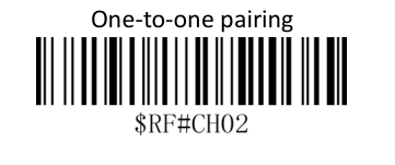 Bluetooth setup barcode