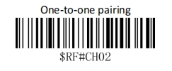 Bluetooth setup barcode