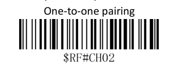 Bluetooth setup barcode