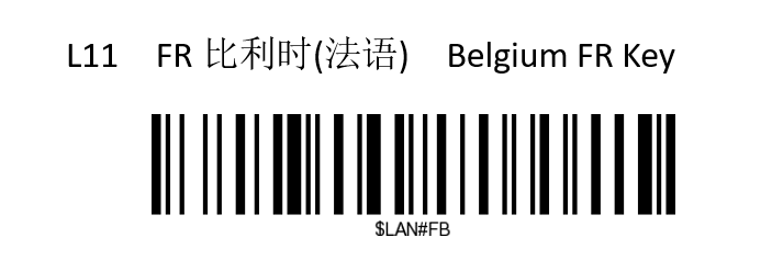 Bluetooth setup barcode