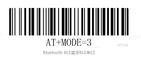Bluetooth setup barcode