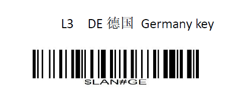 Bluetooth setup barcode