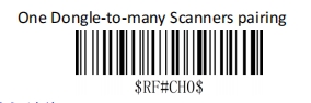 Prefix and suffix setup barcode