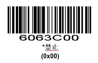 Prefix and suffix setup barcode