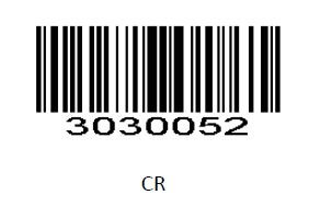 Prefix and suffix setup barcode