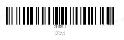 Prefix and suffix setup barcode
