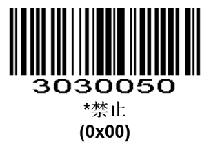 Prefix and suffix setup barcode