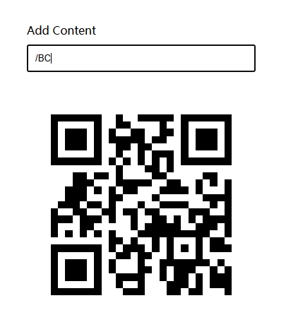 Prefix and suffix setup barcode