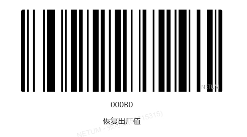 Prefix and suffix setup barcode