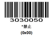 Prefix and suffix setup barcode