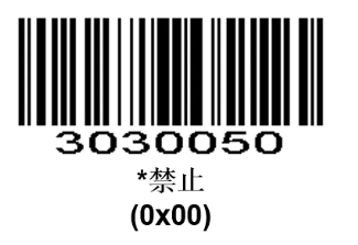 Prefix and suffix setup barcode