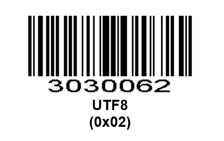 Prefix and suffix setup barcode