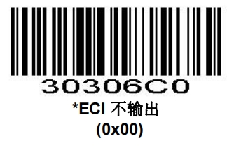 Prefix and suffix setup barcode