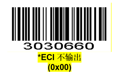 Prefix and suffix setup barcode
