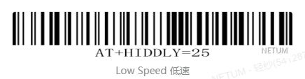 Prefix and suffix setup barcode