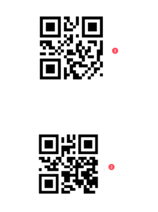 Prefix and suffix setup barcode