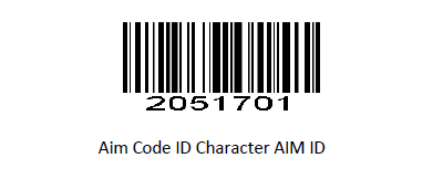 Prefix and suffix setup barcode