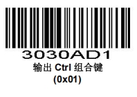Prefix and suffix setup barcode