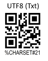 Prefix and suffix setup barcode